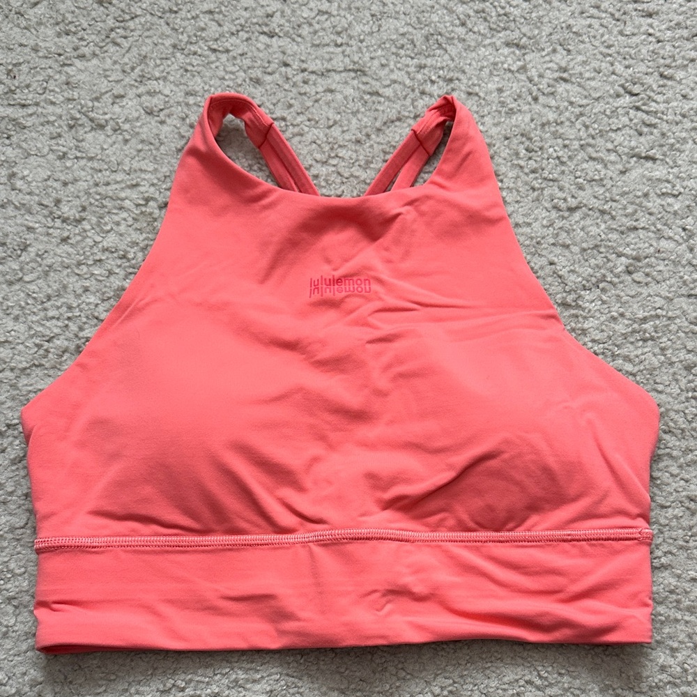 lululemon athletica Vibrant Pink Sports Bra